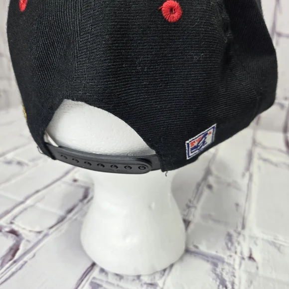 Vintage Portland Trail Blazers The Game Snapback Black Hat Adult Sz 126 Of‎ 2000